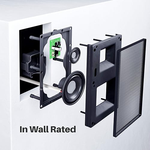 Miniatura 8 de GearIT Cable de altavoz 142 (200 pies) calibre 14 (aluminio recubierto de cobre)  Seguridad contra incendios en la pared  Cable de altavoz de audio
