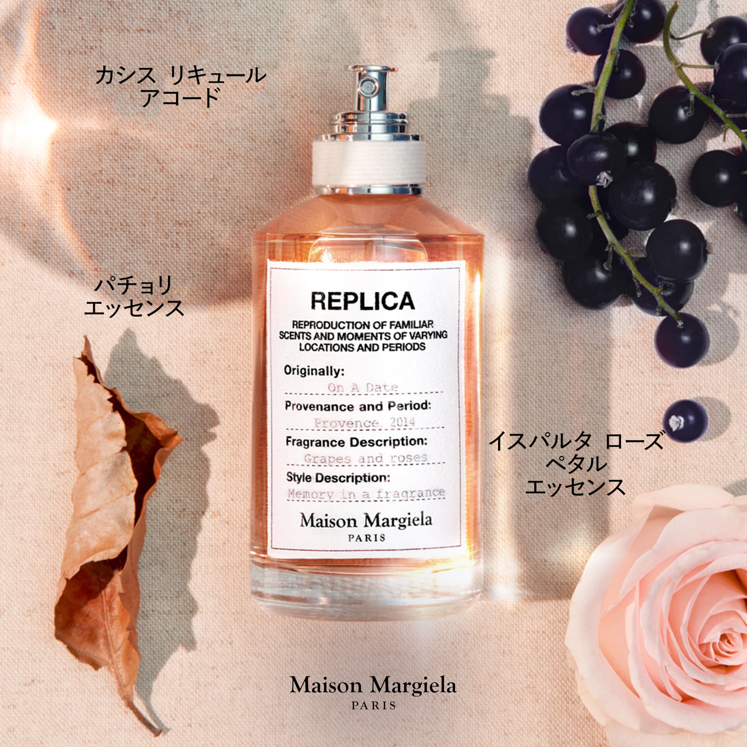 Amazon | メゾン マルジェラ レプリカ オードトワレ オン ア デート
