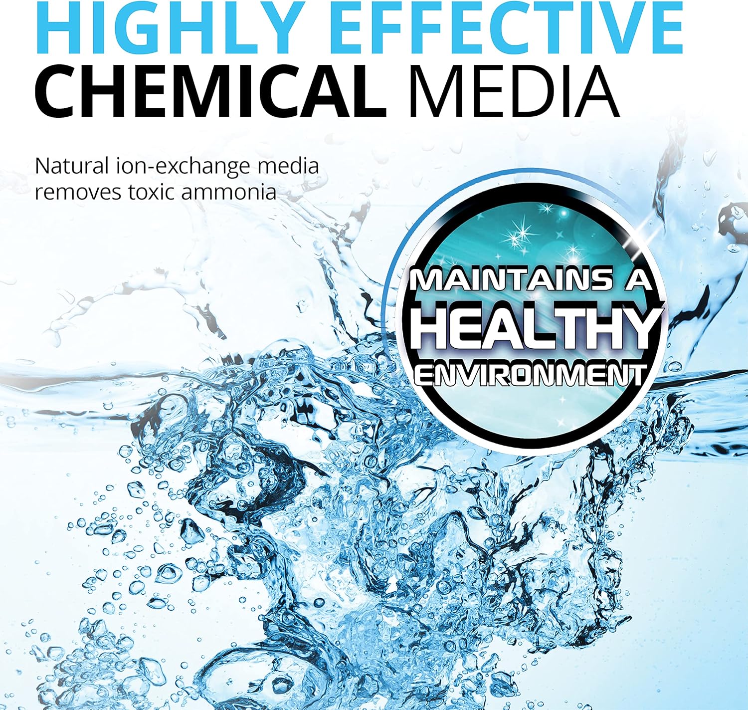 Fluval Ammonia Remover, Chemical Filter Media for Freshwater Aquariums, 3-Pack : Aquarium Filter Accessories : Pet Supplies