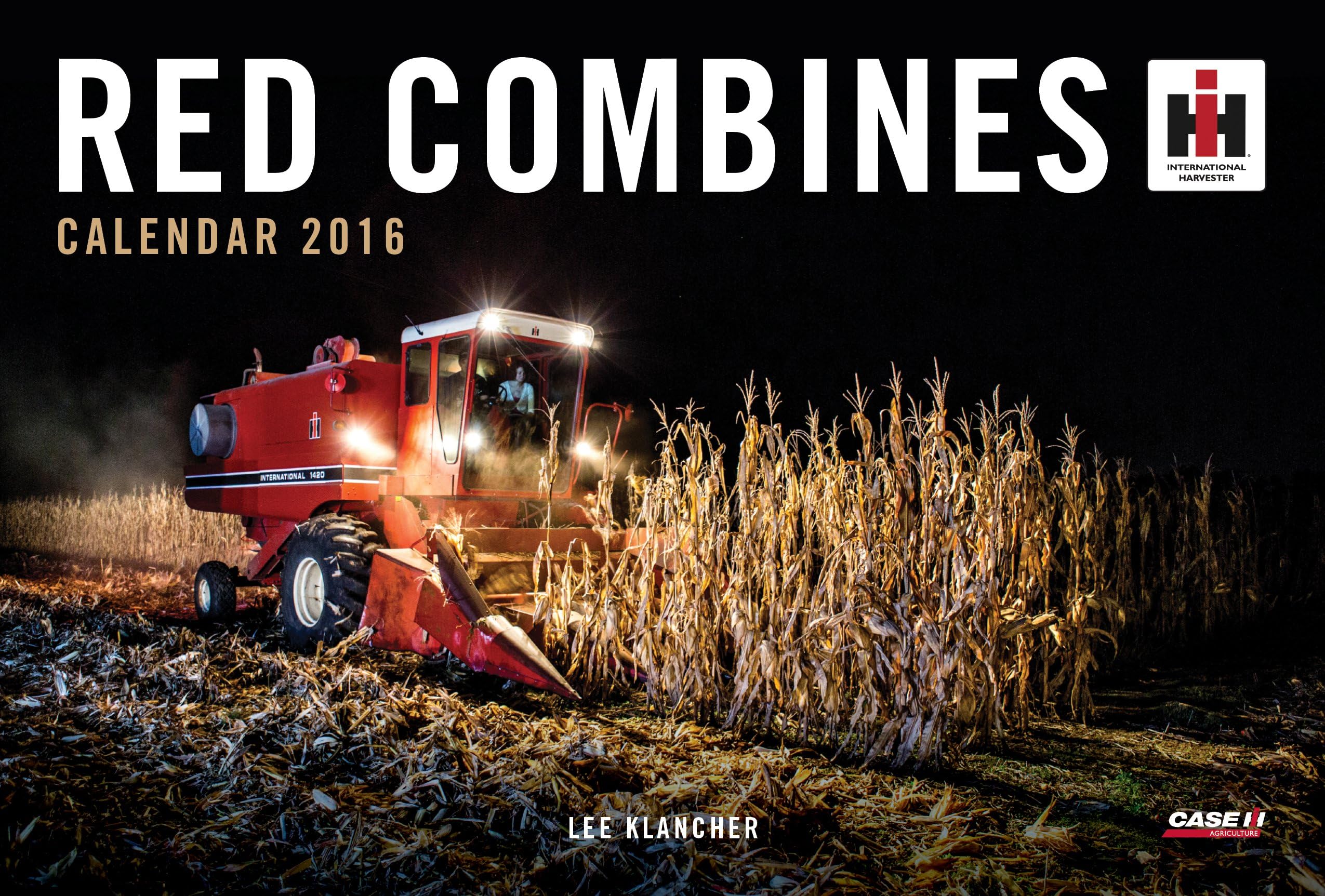 Red Combines Calendar 2016 Calendar – Wall Calendar, September 25, 2015