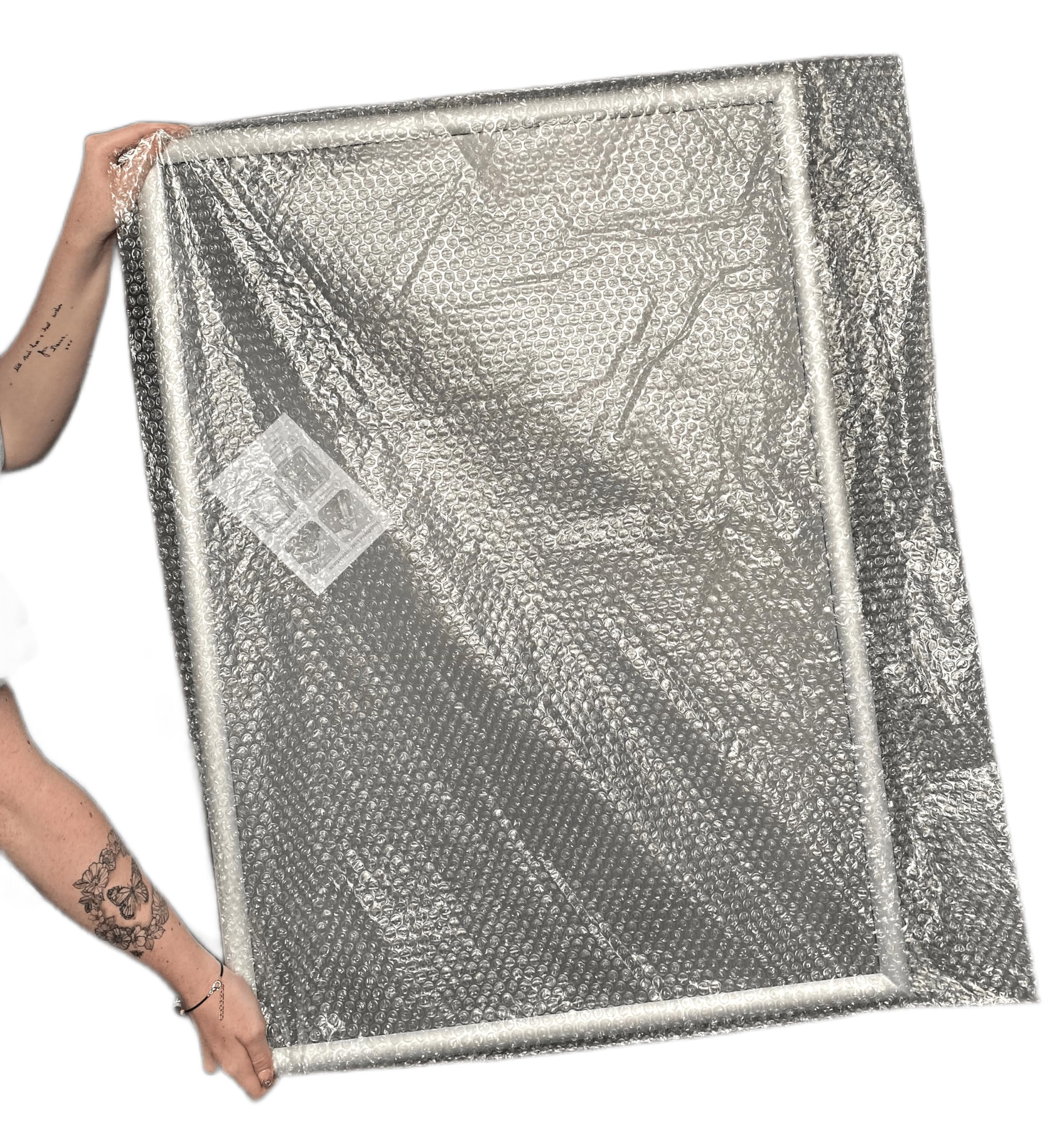 Bags of Room - Standard Picture Frame Bubble Wrap - Reusable Storage Bag - Size A2