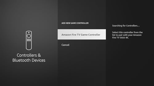 Game Controller Settings - Loader shortcut for Fire TV