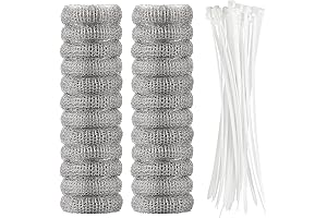 24 Pieces Washing Machine Lint Traps, Stainless Steel Lint Snare Traps Laundry...
