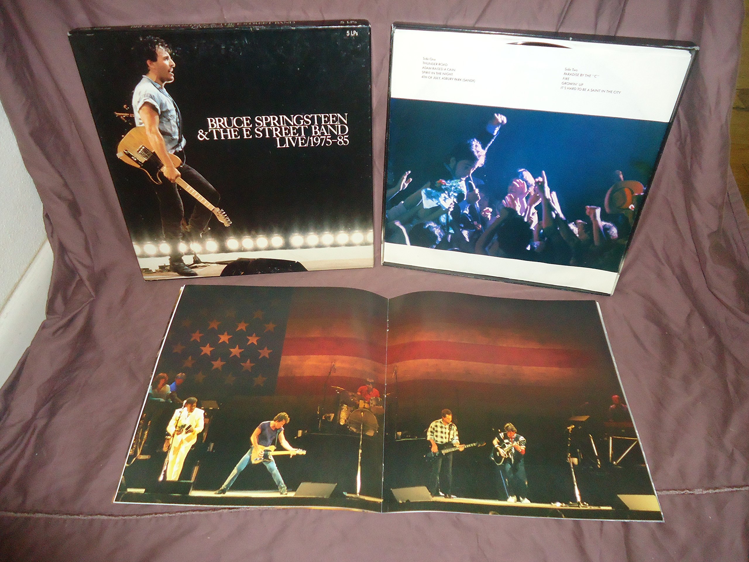 BRUCE SPRINGSTEEN & LA BANDA E STREET Live 1975-1985 Columbia VG+