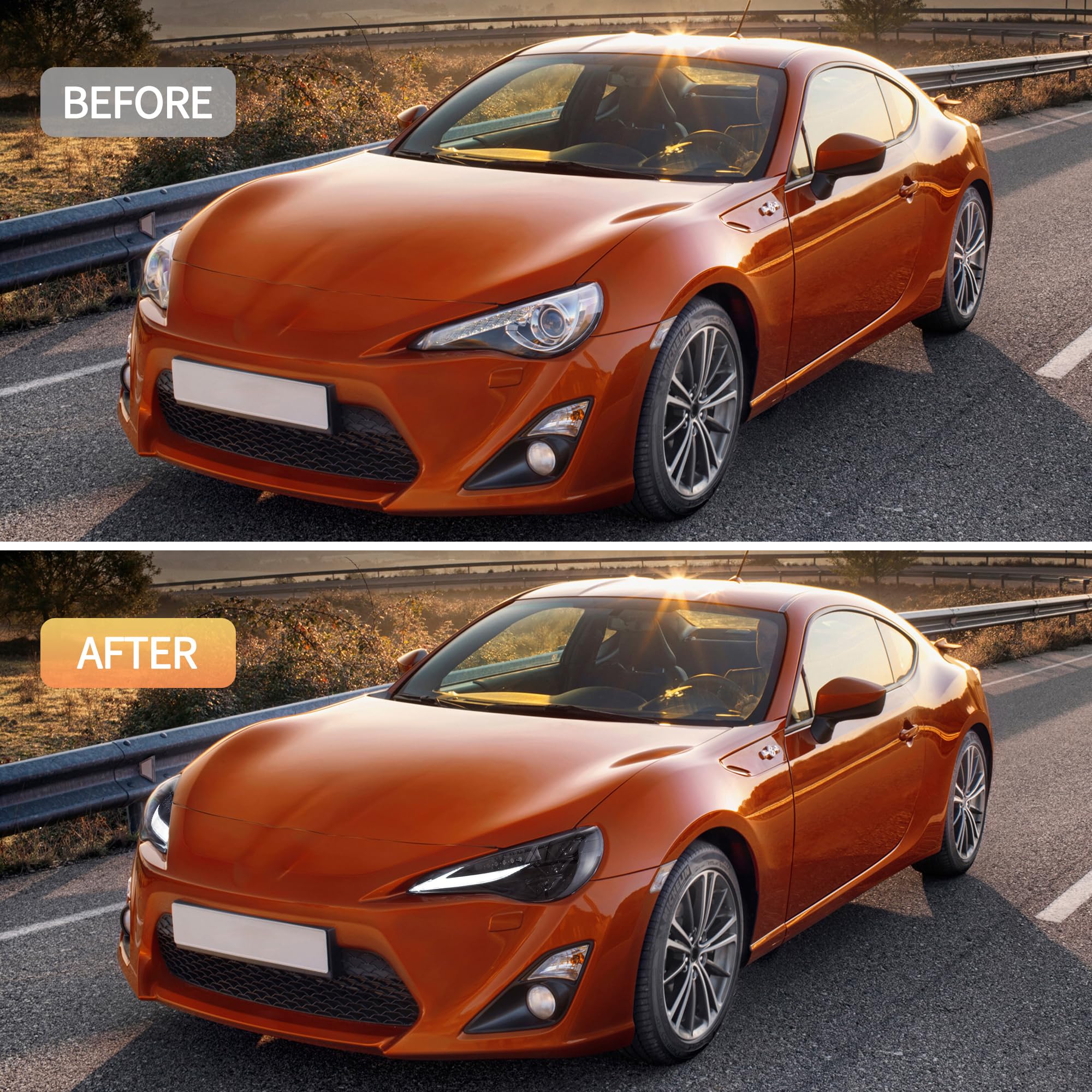 Reflektor Full LED do GT86 & BRZ 2012-2020, FR-S 2013-2016, dynamiczny wyświetlacz, strona kierowcy i pasażera
