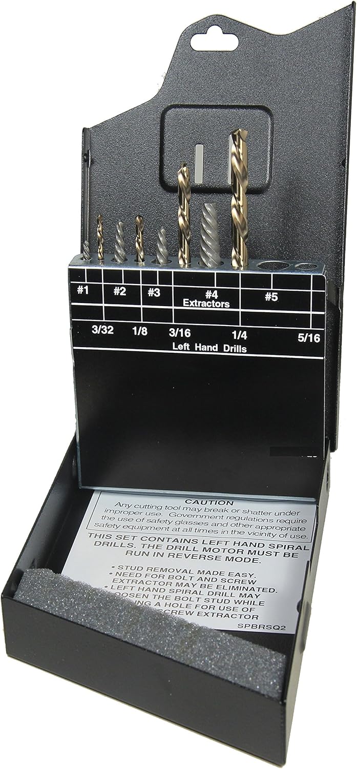 Viking Drill and Tool 88550 BR-8 Type 240-AL/Type 420 Screw/Pipe Extractor Set