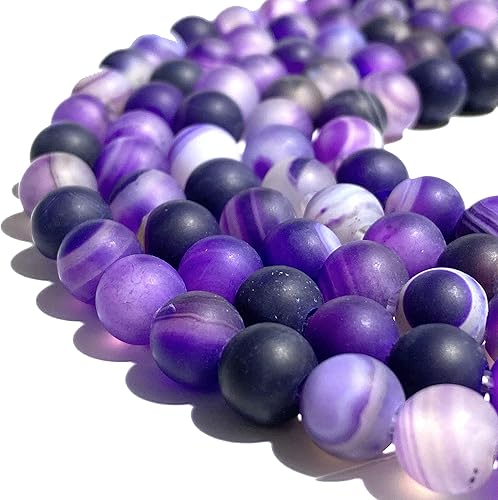 Miniatura 87 de ABCGEMS - Cuentas de morganita africana (agujero grande de 0.079 in)