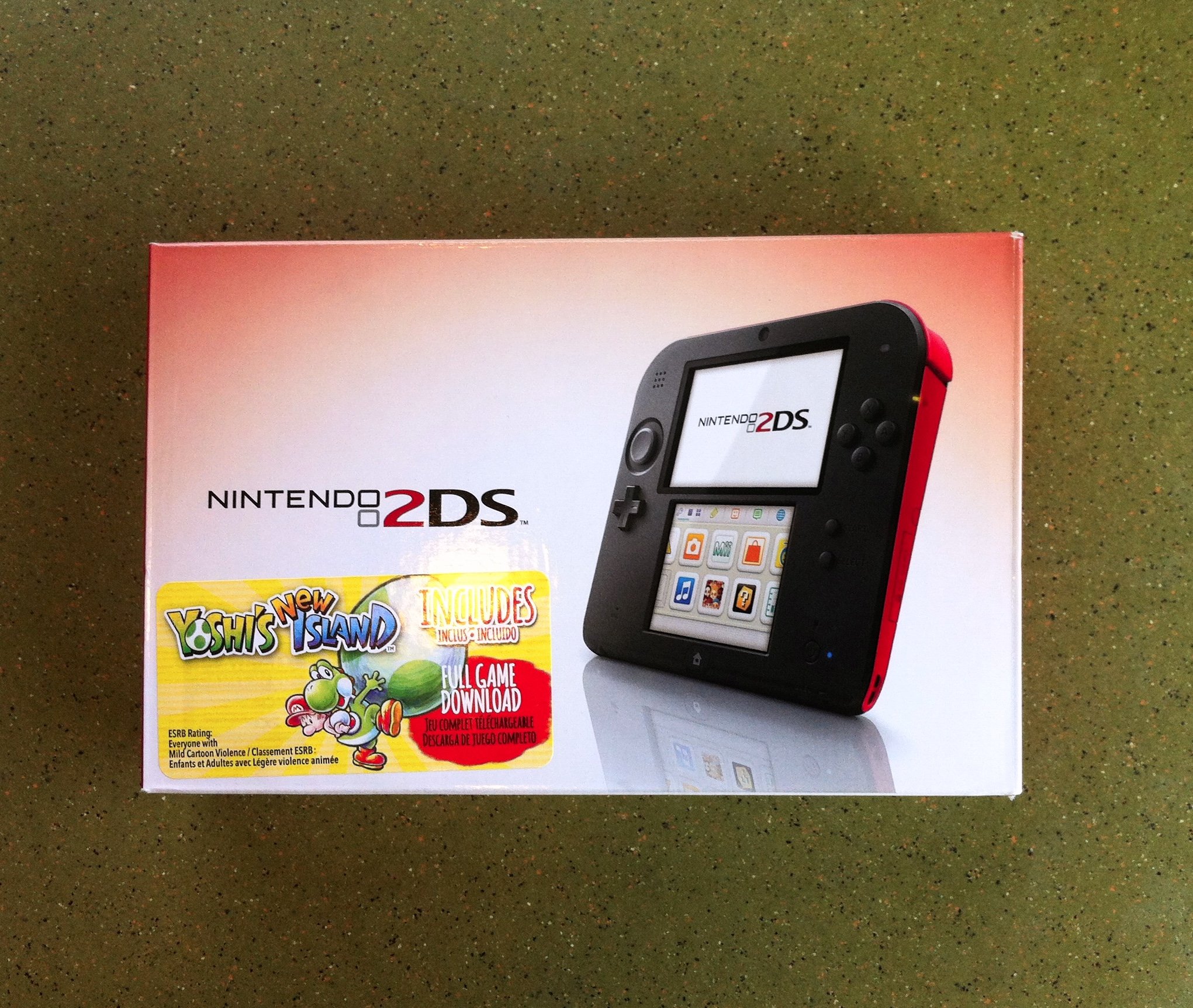 Amazon.com: Nintendo 2DS Red Console with Yoshi's New Island Game