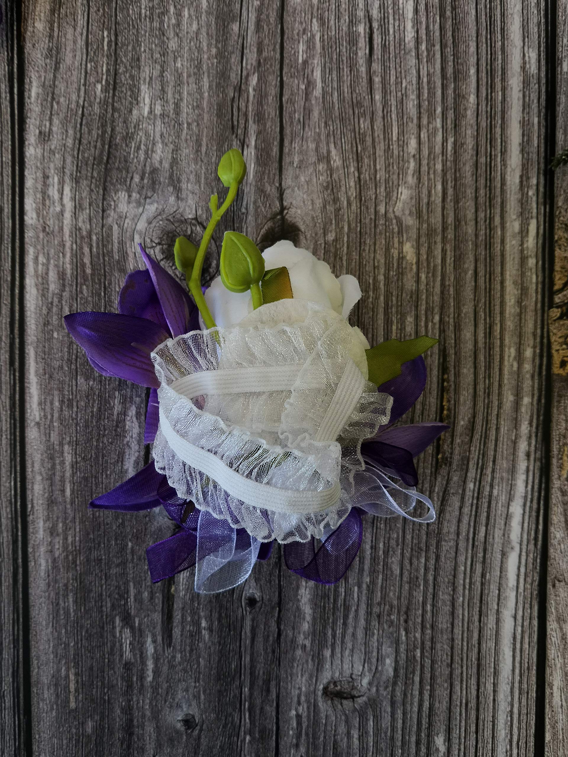 フラワー・ガーデニング corsage no.766 Amazon.com: Ling's Moment 6pcs Wedding Wrist Corsage