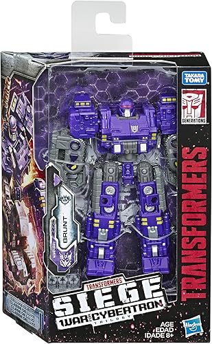 Miniatura 2 de Transformers Toys Generations War for Cybertron Deluxe Wfc-S37 Brunt Weaponizer Figura de acción – Capítulo de asedio – Adultos y niños a partir de