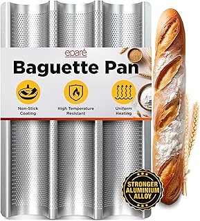 Eparé forma de pão baguete francesa para assar - assadeira de pão fr