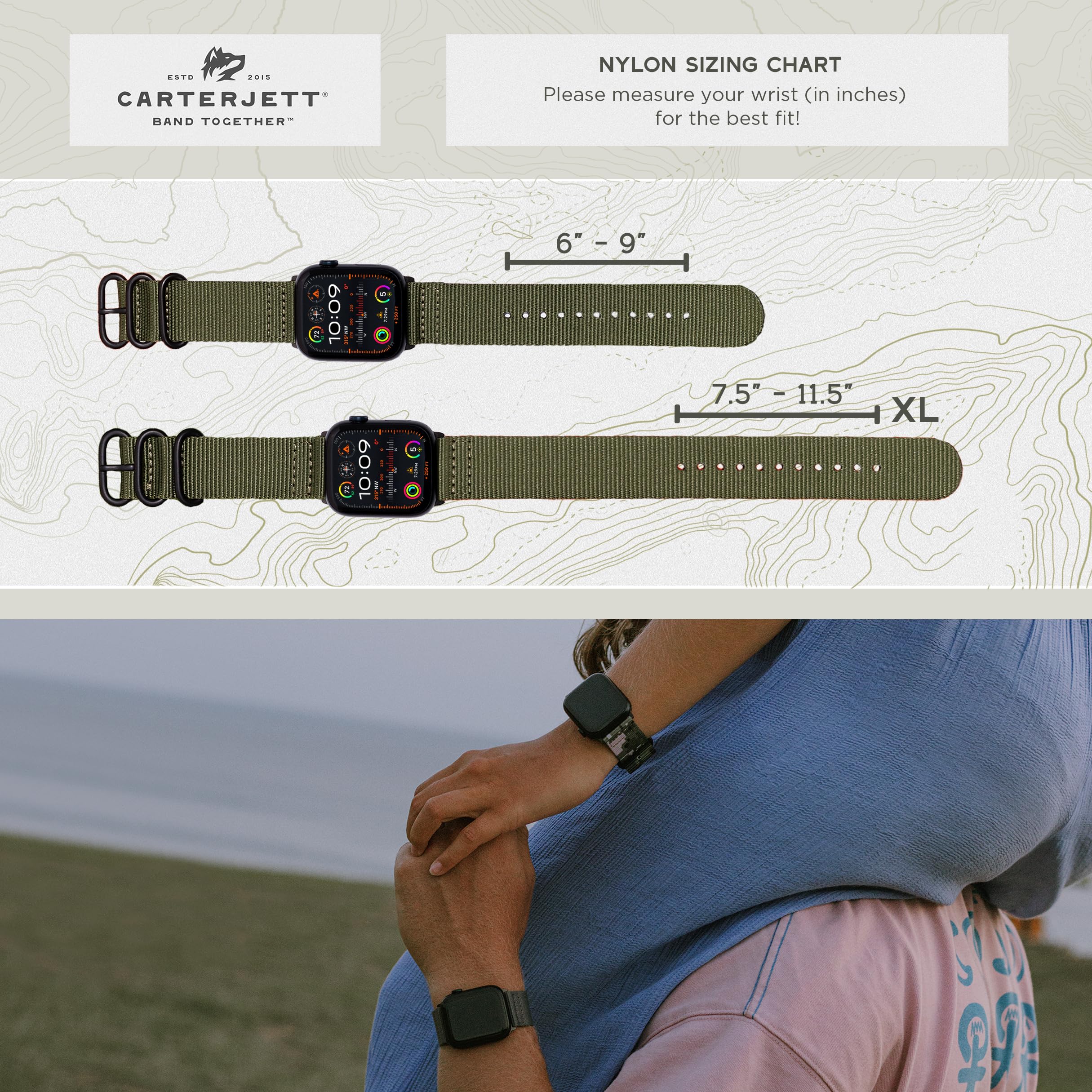 Janker - Reloj inteligente con Bluetooth, compatible con teléfonos Android e iOS para hombres y mujeres