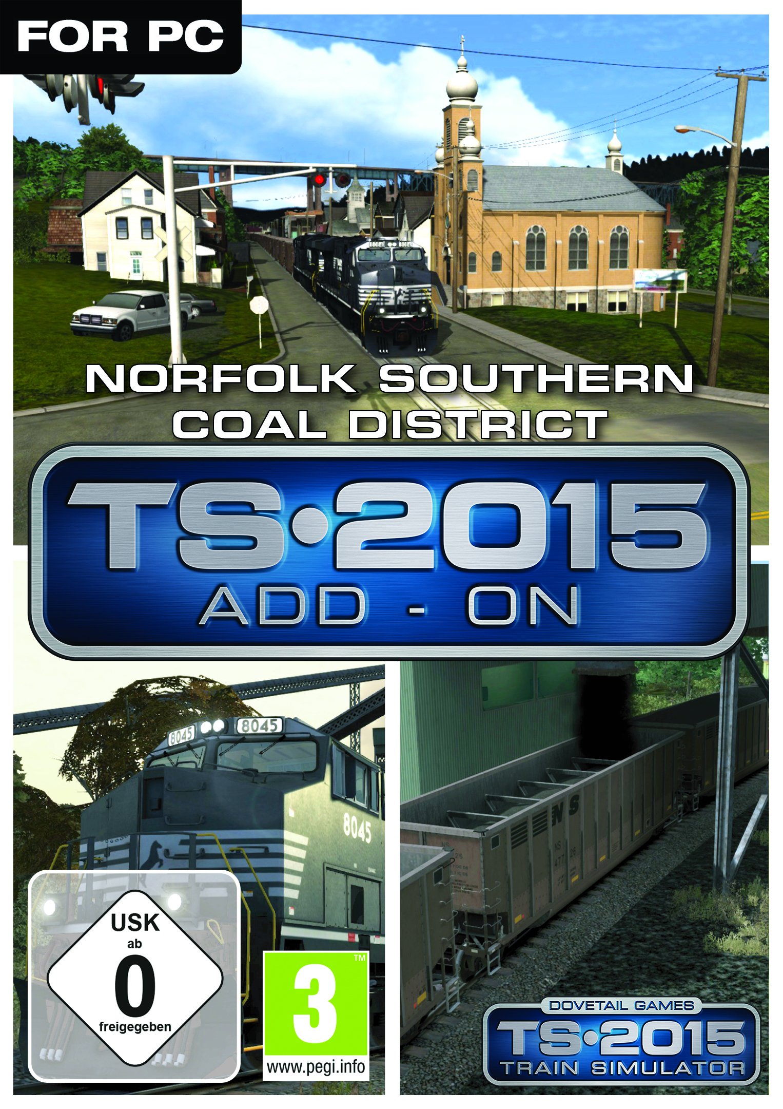 Train Simulator 2015 Norfolk Southern Coal District DLC extension code jeu PC - 7