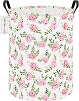 Vista 32 de QUEENLALA Cesta de Almacenamiento Grande, Cesto de Ropa Sucia/Baño/Decoración del Hogar/Cesto de Almacenamiento Redondo Plegable, Cesto para Niños