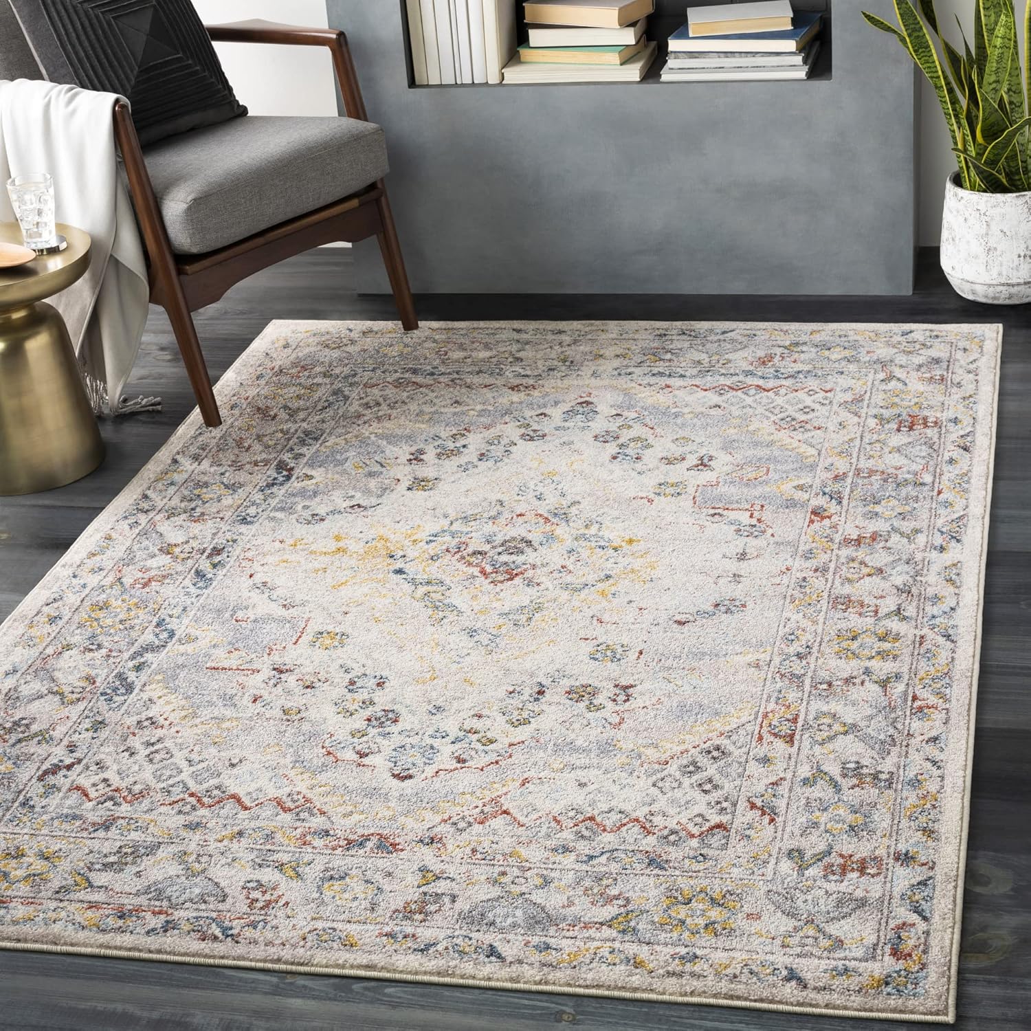 Surya Casablanca Vintage Rug Area Rugs Living Room, Dining, Hallway