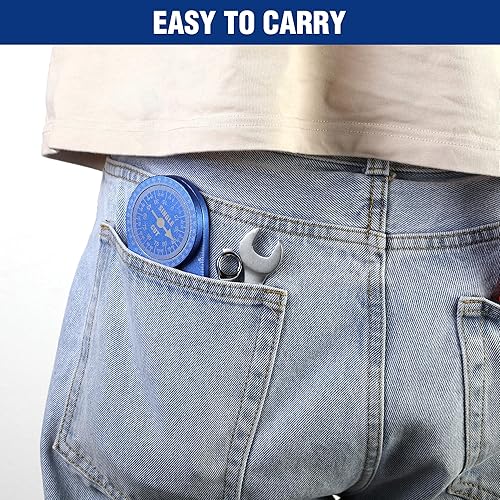 Miniatura 8 de WORKPRO Transportador de sierra ingletadora de aluminio, buscador de ángulo de 7.3 pulgadas con escalas grabadas con láser de precisión para