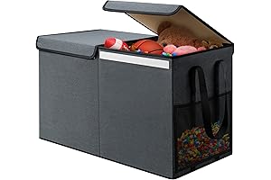 Spacious Toy Storage to Keep Playrooms Tidy - Collapsible Toy Storage Bin...