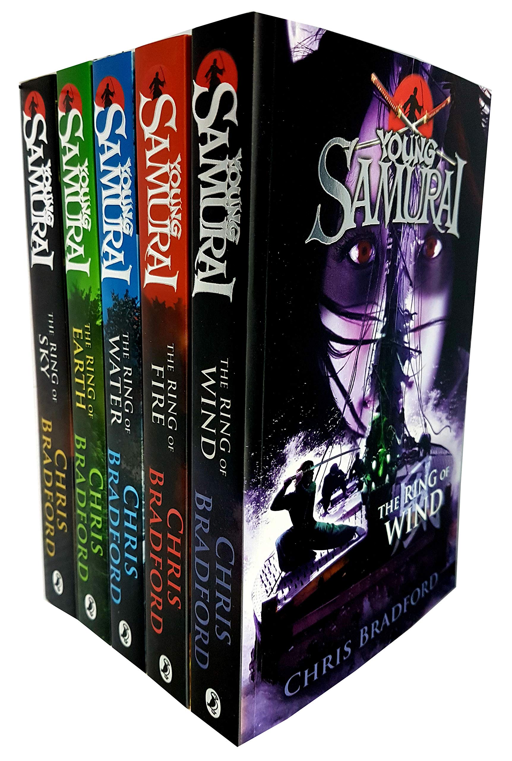 Chris bradford young samurai series (4-8) collections 5 books set