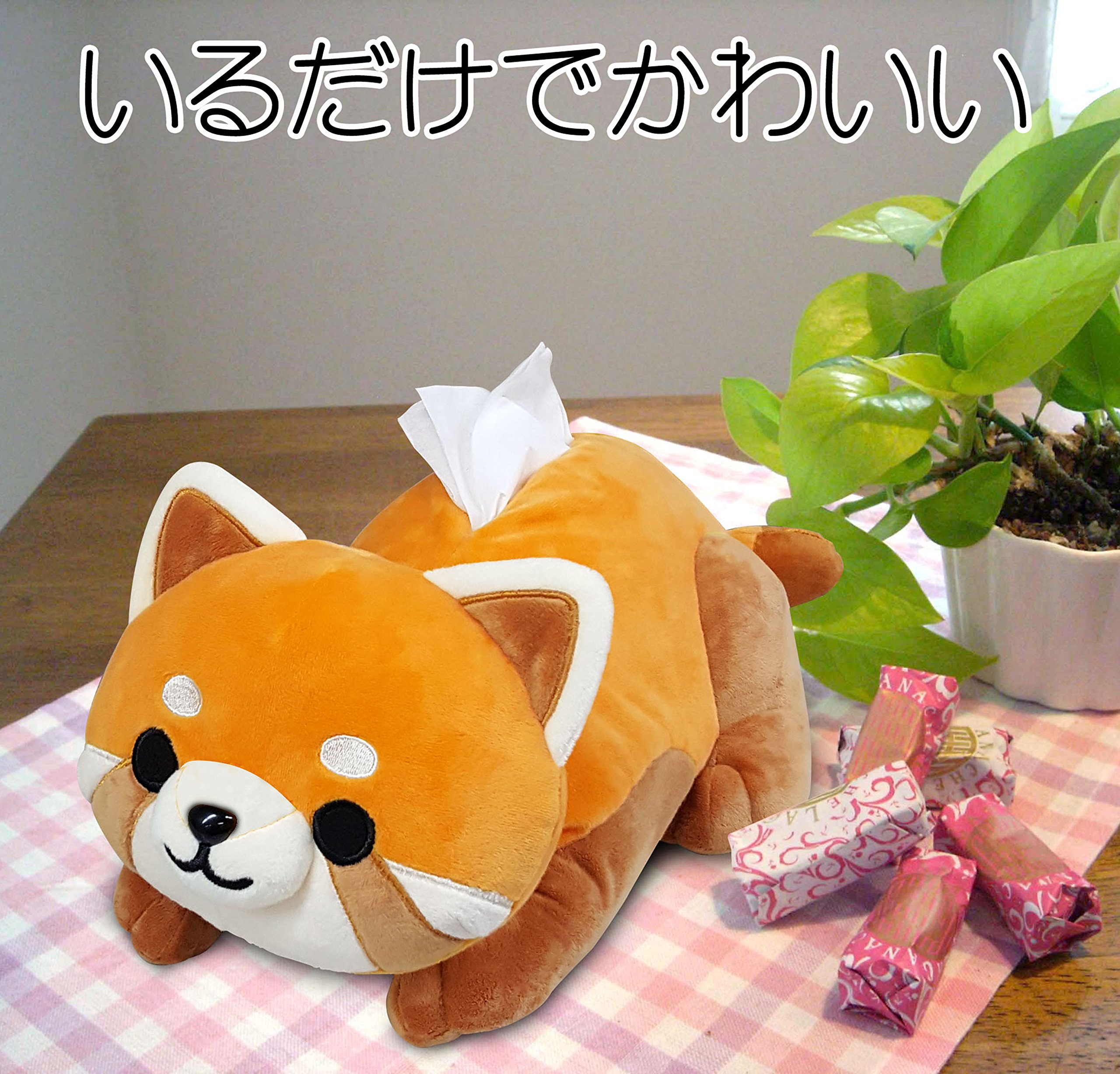 Amazon｜レッサーパンダ の ぬいぐるみ ティッシュケース ME178