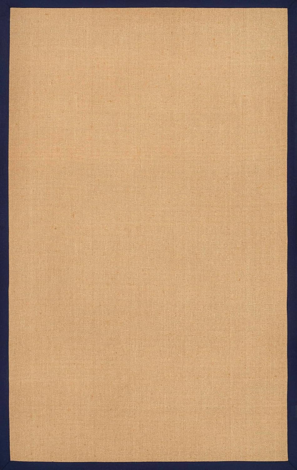 JONATHAN Y Border Jute Indoor Area Rug Natural/Navy 3X5 ft, Camden Farmhouse Cottage for Living Room, Bedroom, Kitchen, Office, Easy-Cleaning, High Traffic, Pet-Friendly, Non-Shedding KTN100C-3