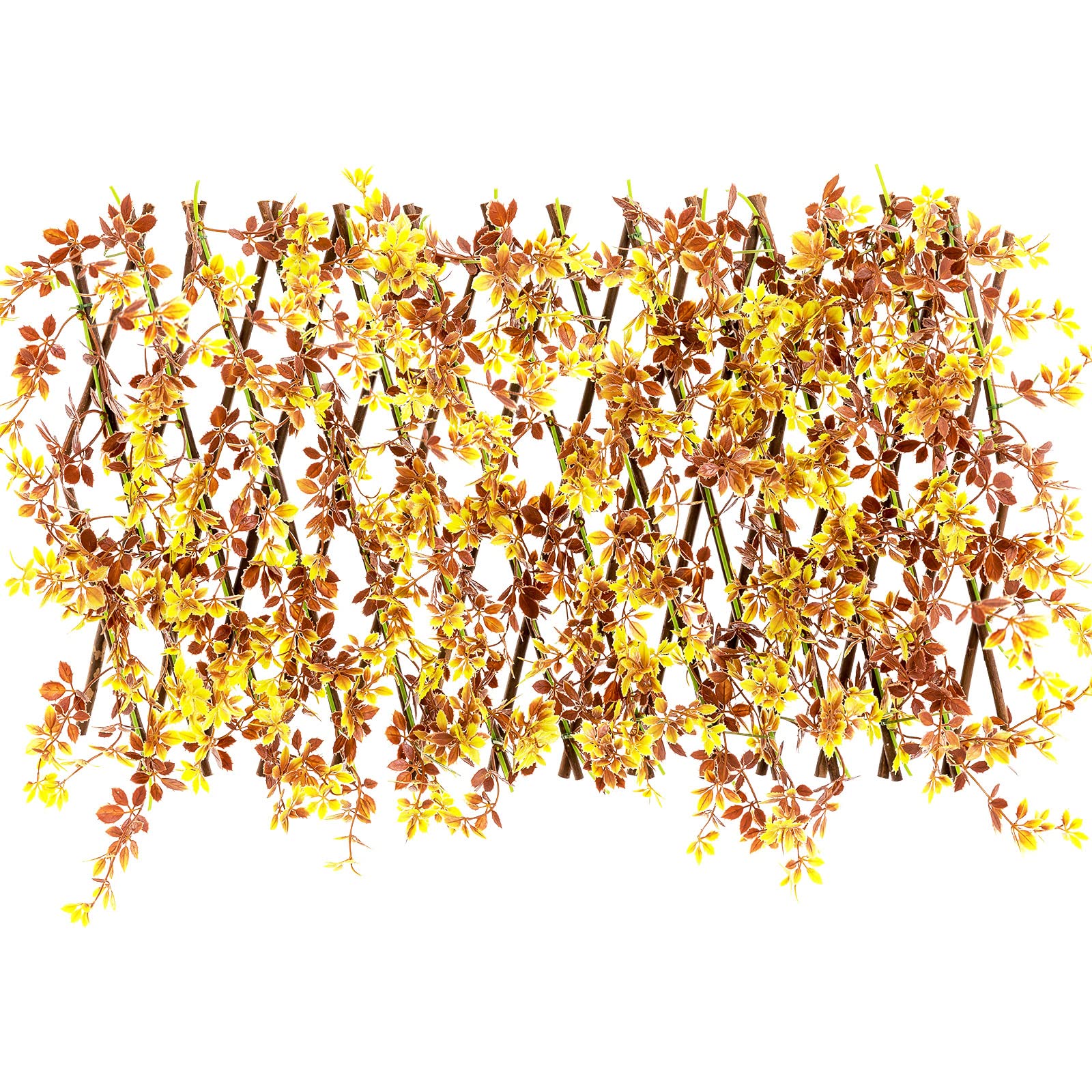 Buy Expandable Fence Privacy Screen, Faux Ivy Fencing Panel Artificial