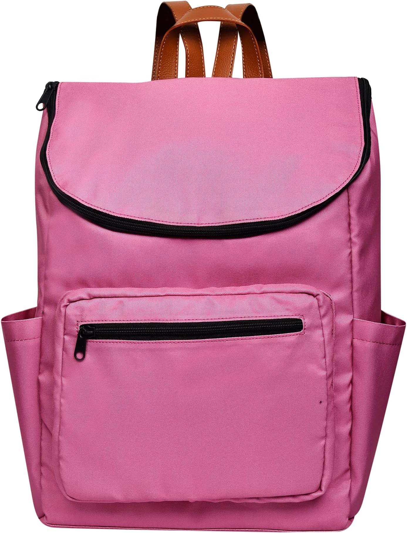 Backpack for Women - School Bag/college Bag for Women - Dark Pink Printed Office Bag for Women/girls - Travel, College, Work Bags, Birthday Gift for Women, Wife Gifts
