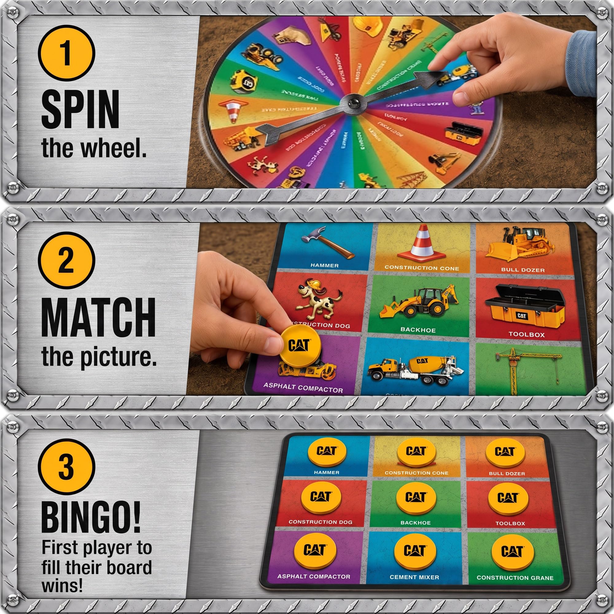 MasterPieces Kids Games - Caterpillar Bingo-Spiel