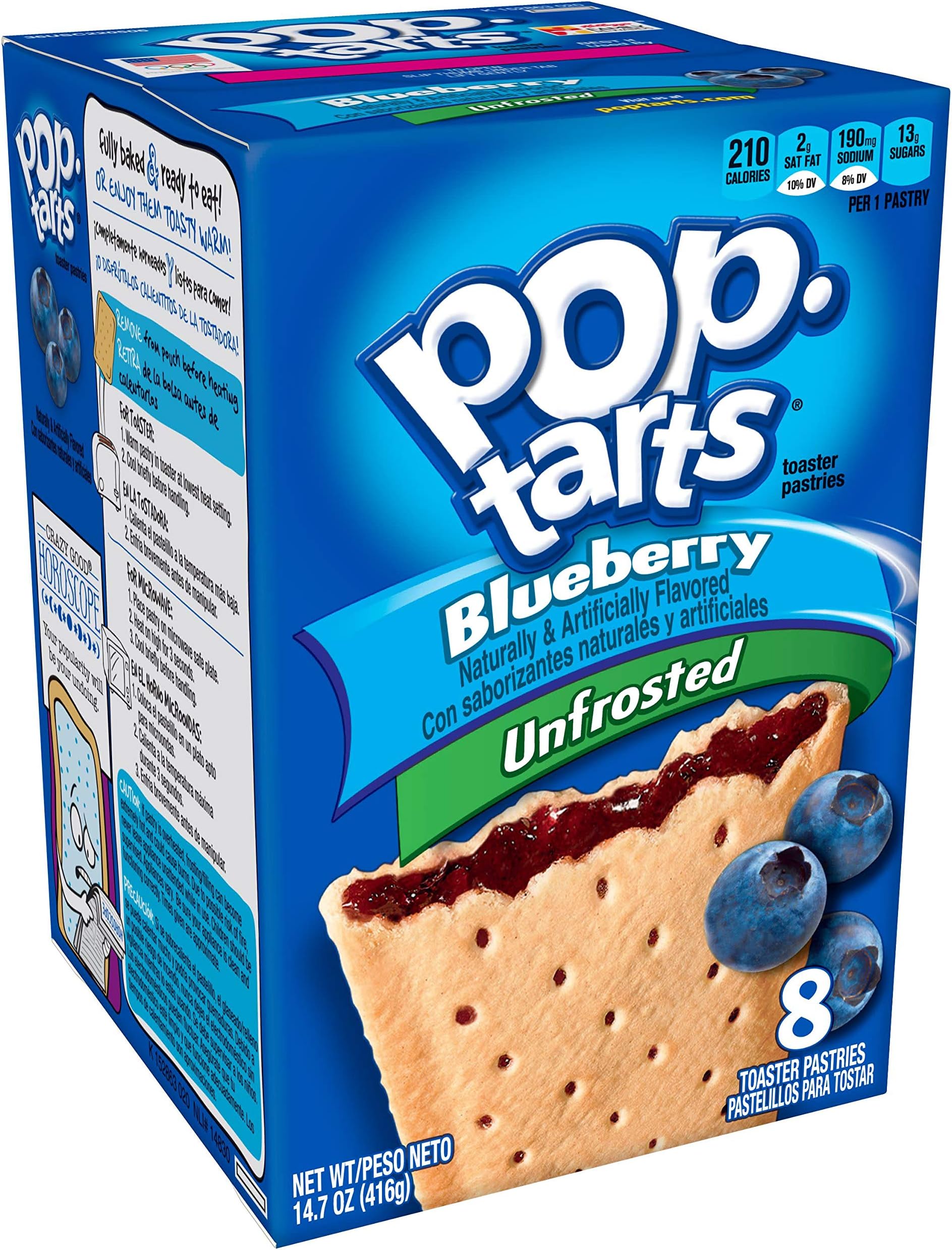 KELLOGGS PT BLUEBERRY 384G