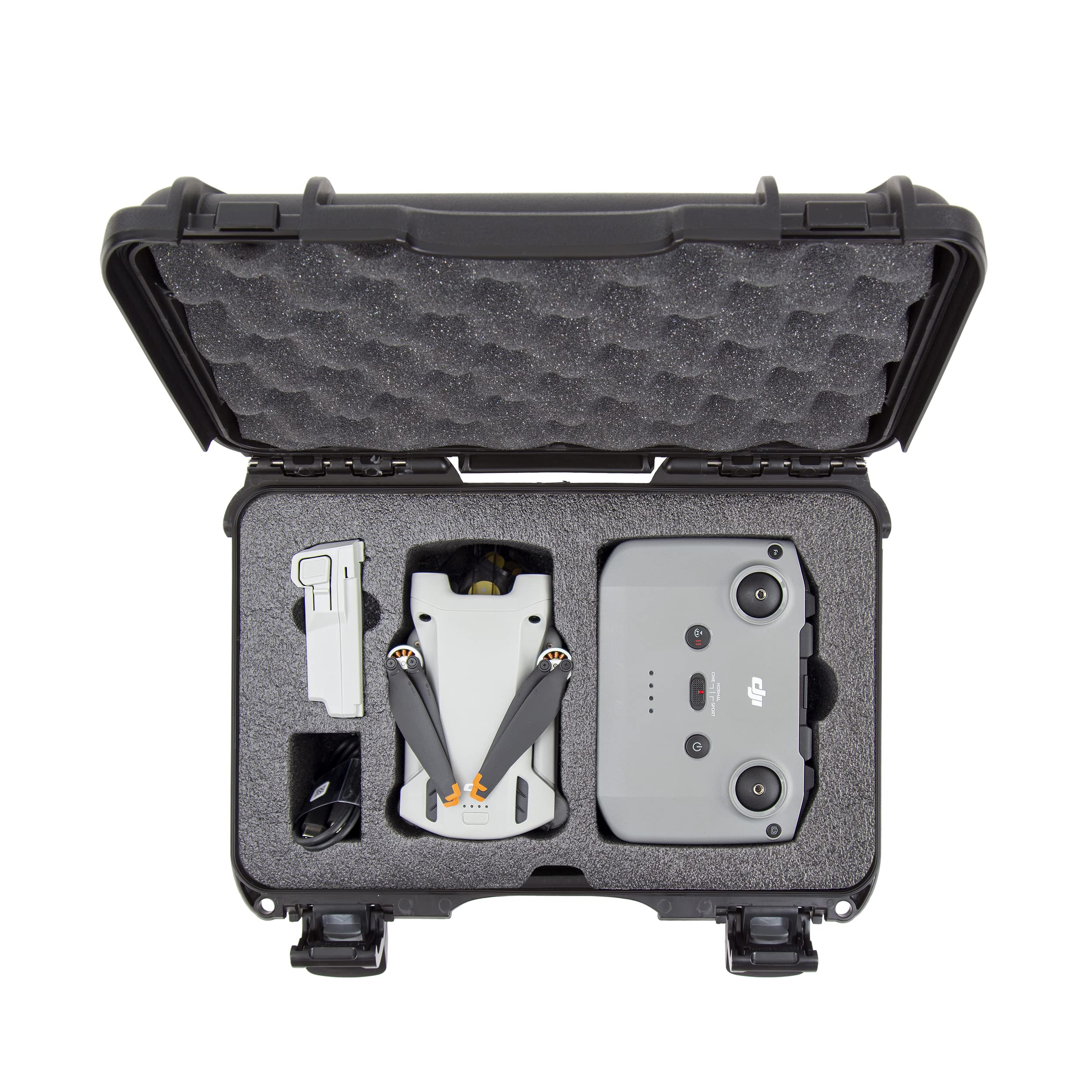 Nanuk - Custodia rigida impermeabile con inserto personalizzato per DJI Mini