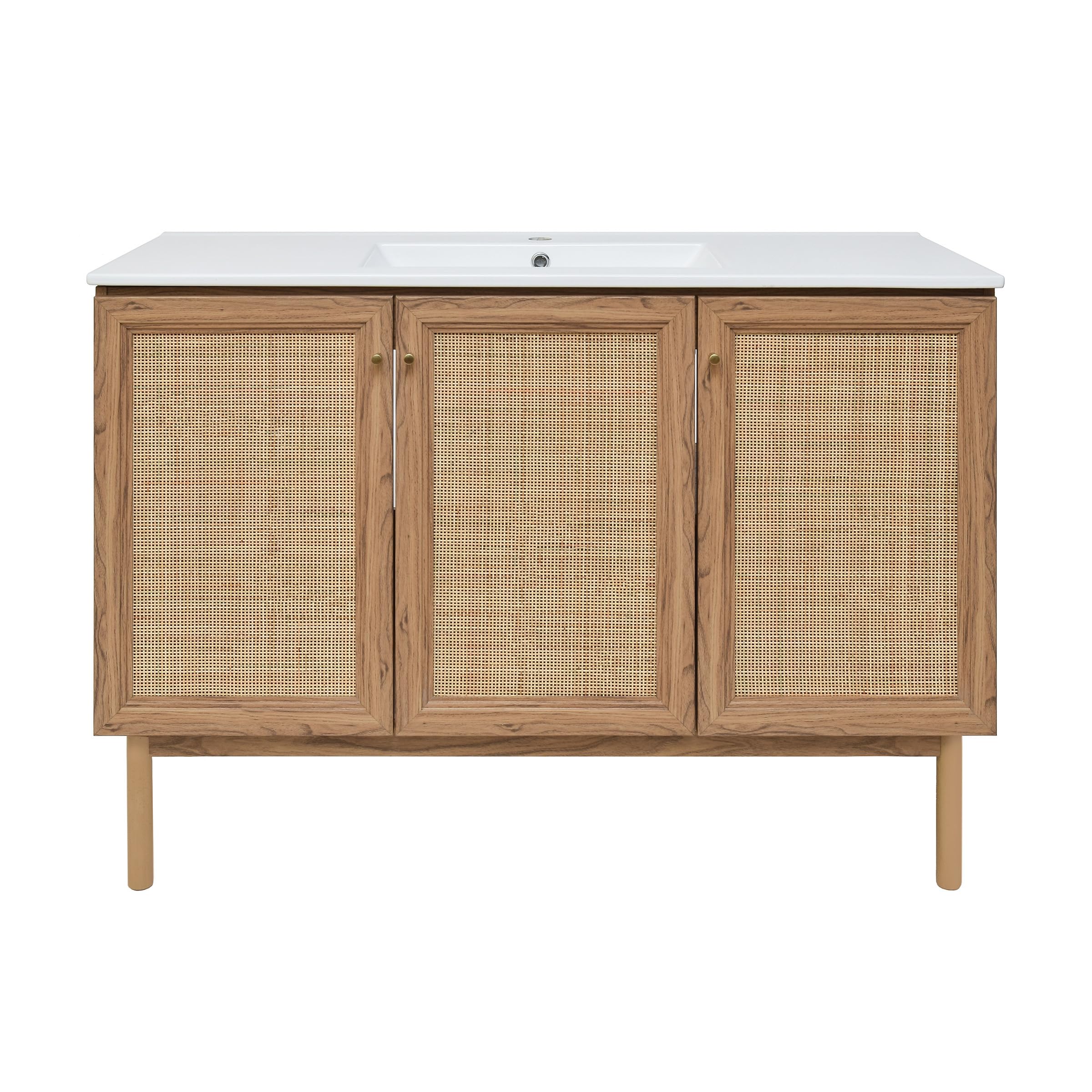Swiss Madison Classe 48" Bathroom Vanity in Oak