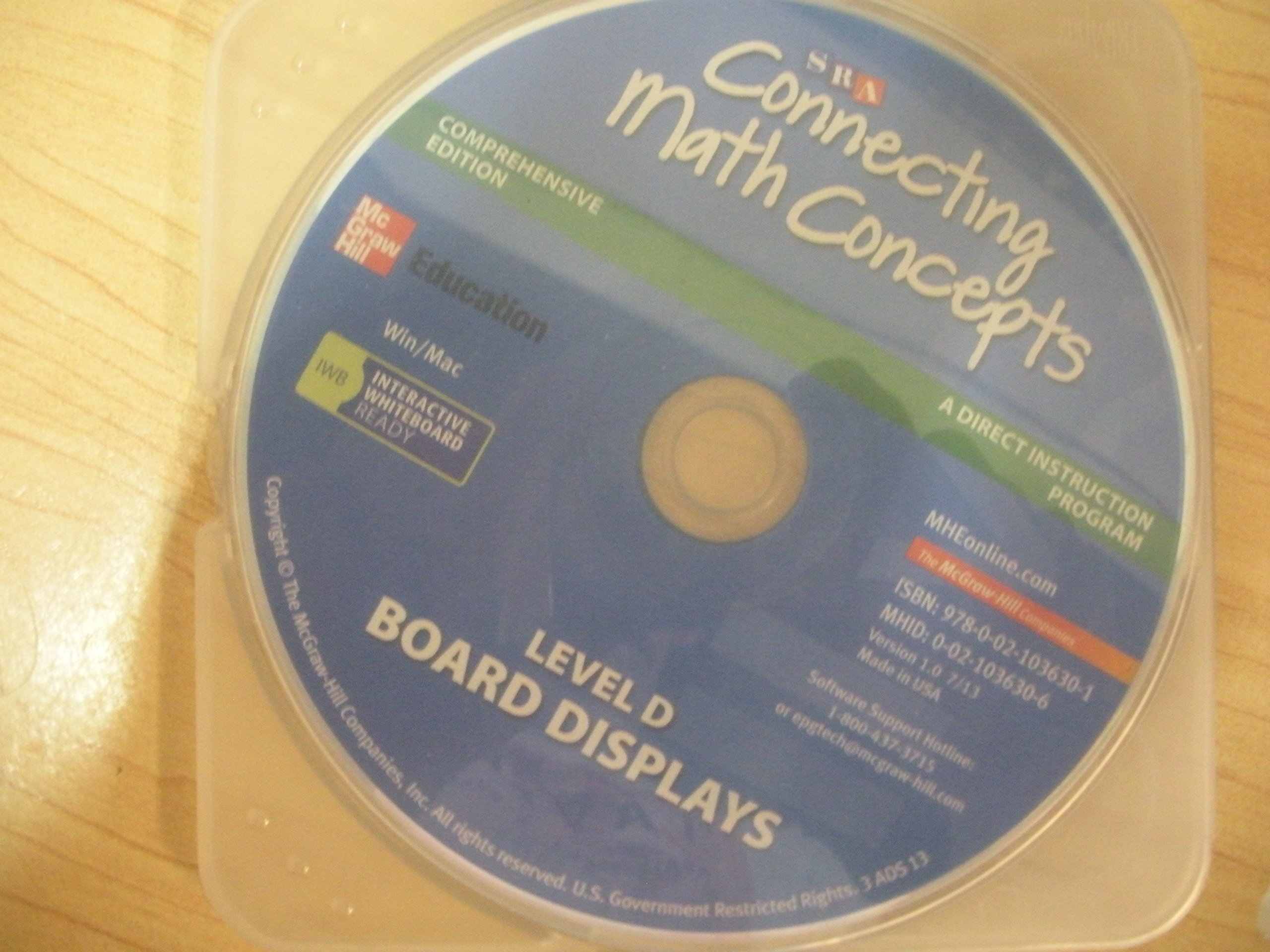 Level D Board Display CD (CONNECTING MATH CONCEPTS)