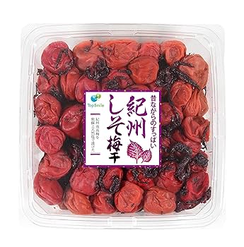 Amazon | 紀州南高梅 しそ漬け梅干し 昔ながらのすっぱい梅干し
