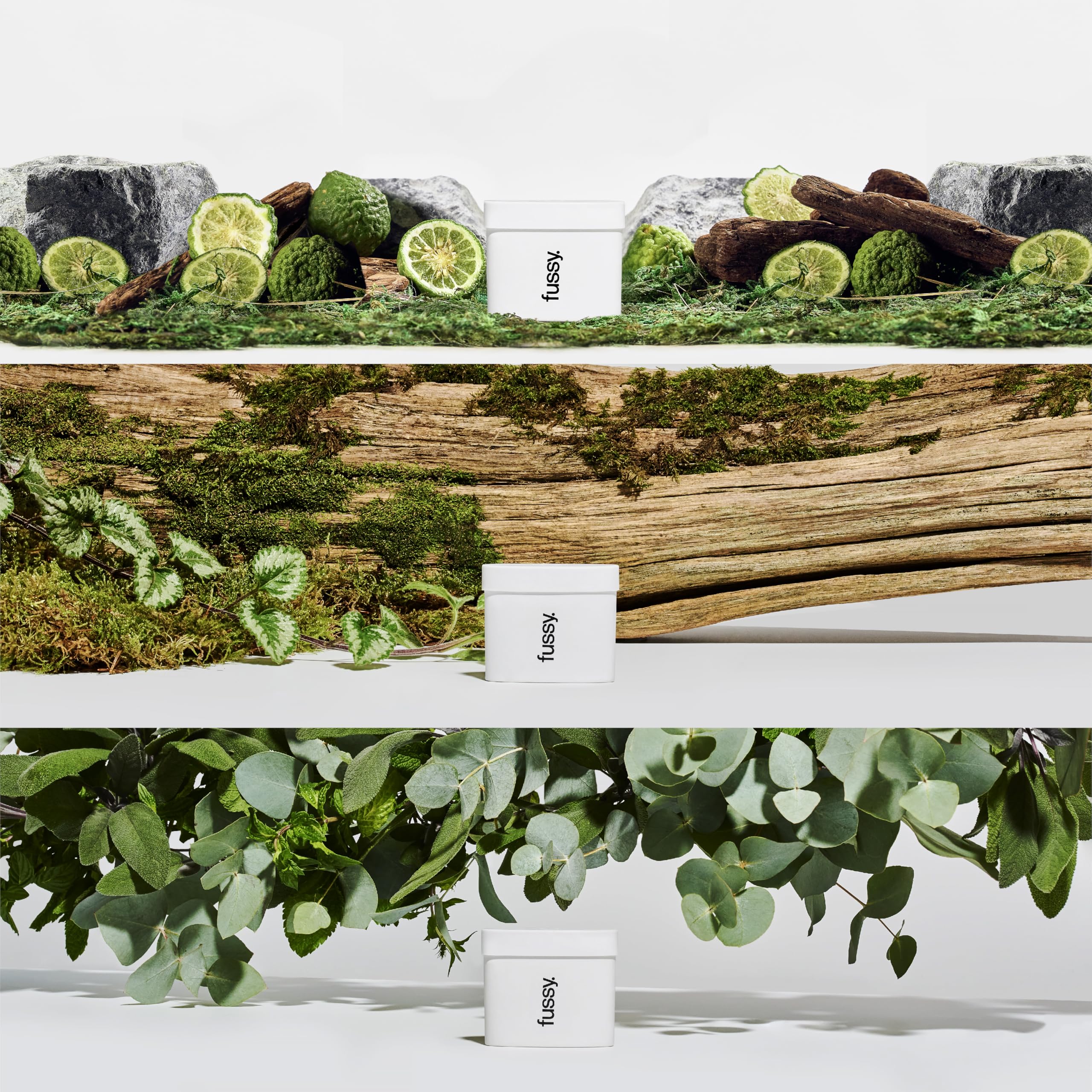 Natural Deodorant Refill - Pack of 3 - Aluminium Free - Variety Pack - 24 Hour Protection - 100% Effective - Wilderness, Wavy Days & Forest Haze - Vegan & Cruelty Free - 3 x 40g Refills