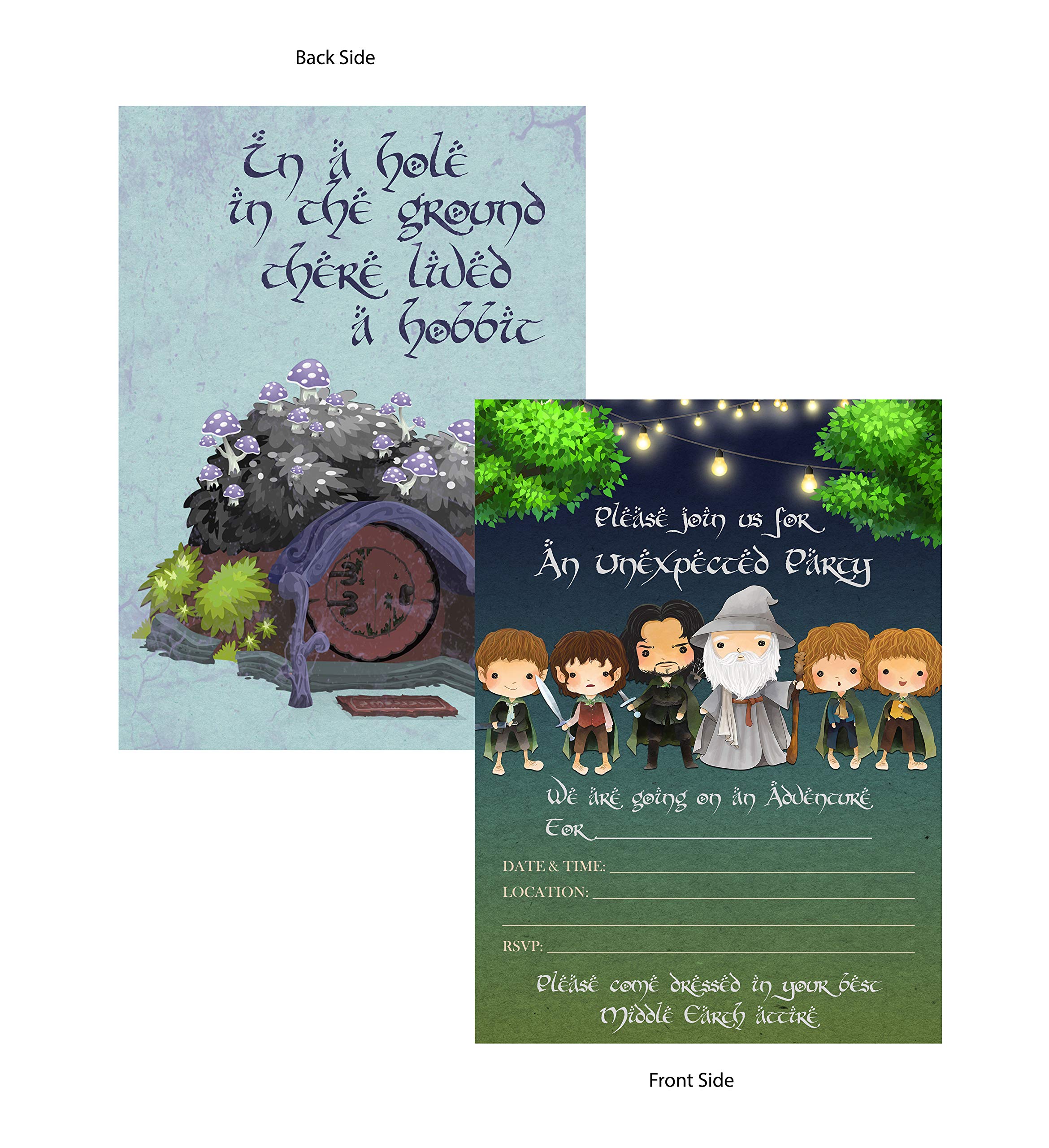 Silly Goose Gifts Hobbit Party Supply Invite Decor (Party Invite)