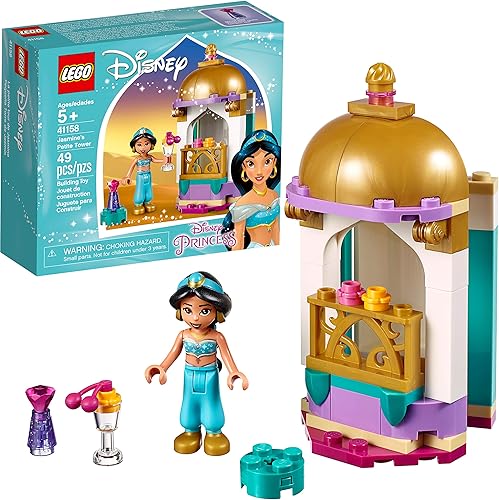 LEGO Disney Jasmine’s Petite Tower 41158 Building Kit (49 Pieces)