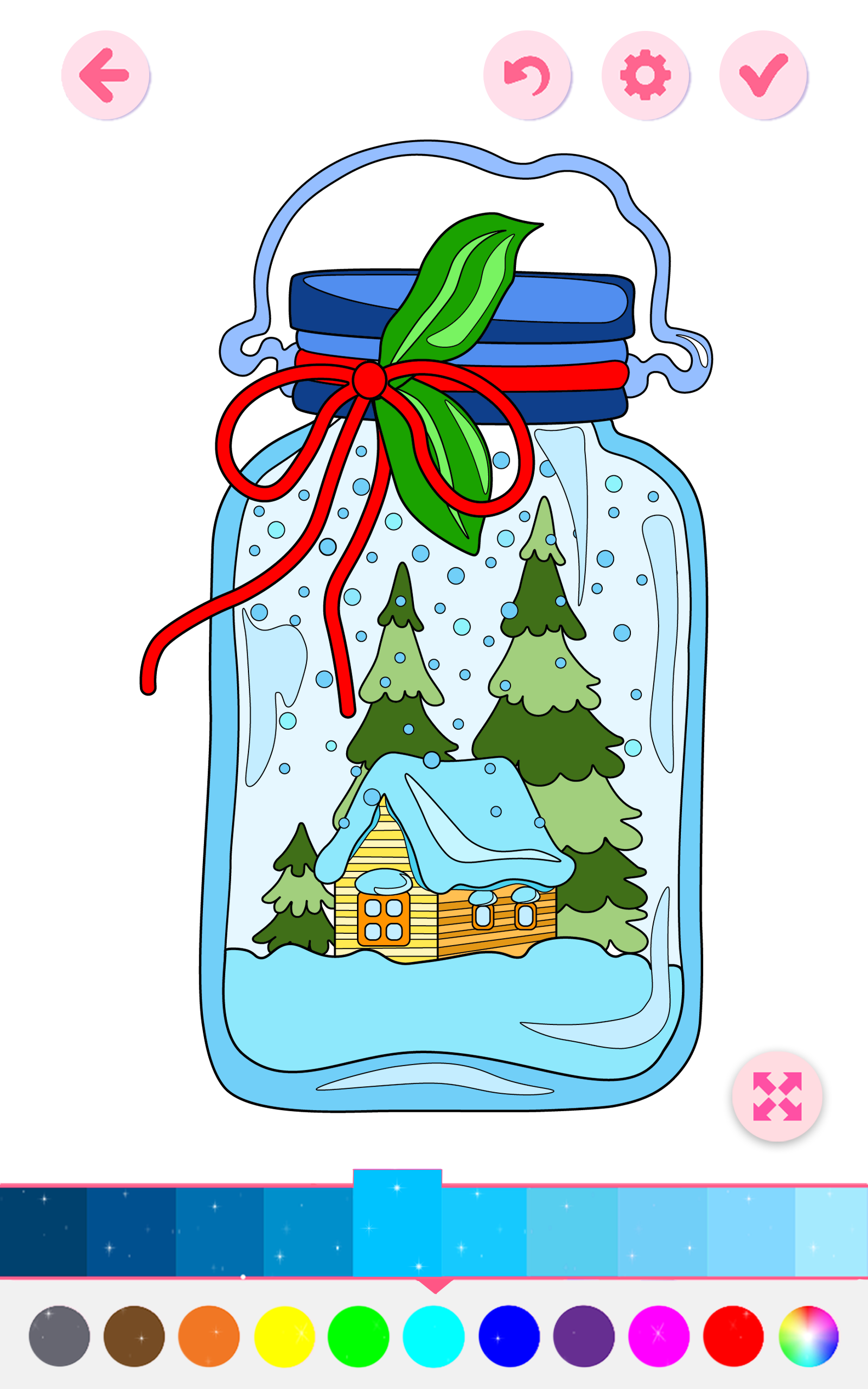 Magic Christmas Coloring Book App on Amazon Appstore