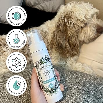 Poo-Pourri Rinse-Free Deodorizing Dry Shampoo for Dogs & Cats, 6 Fl Oz