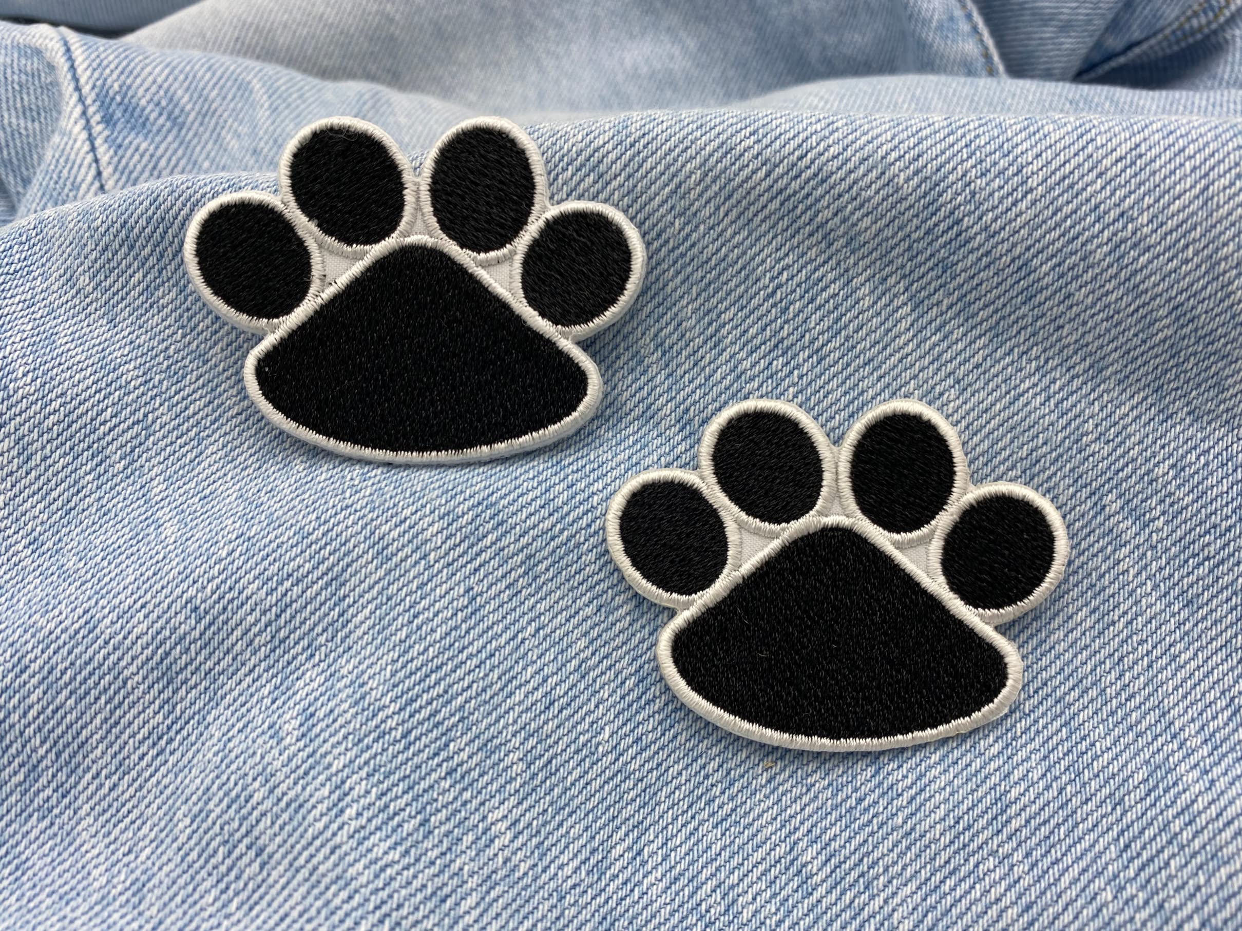 Toppa Ricamata A Forma Di Zampa Di Cane/orso - Italia - Foto 10