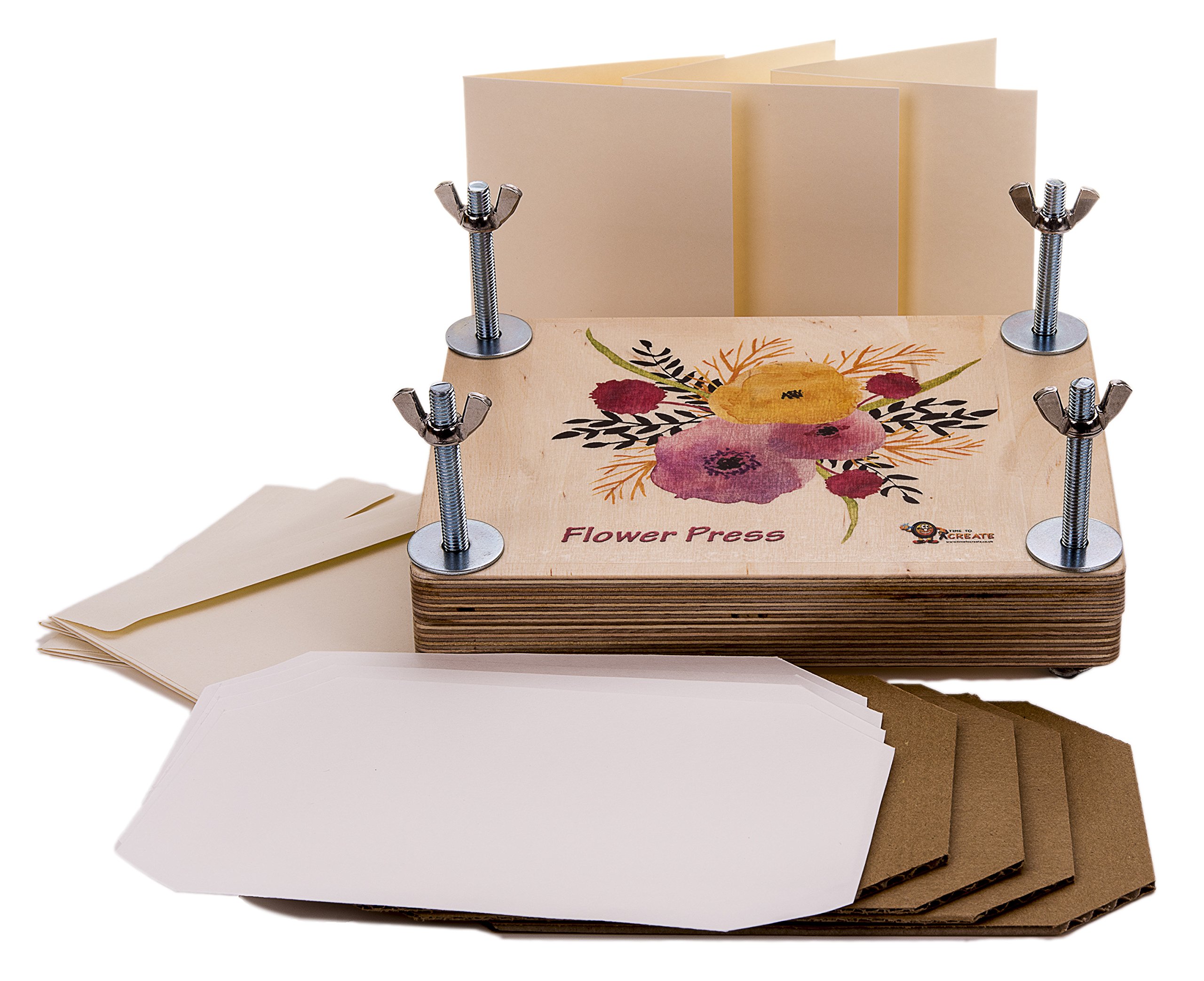 Flower Press Will Not Bend Under Pressure