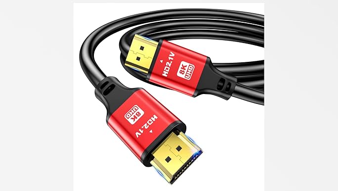 Amazon.com: jojobnj 8K 48Gbps HDMI Cables 2.1 1.5ft 60HZ,4K 2.0