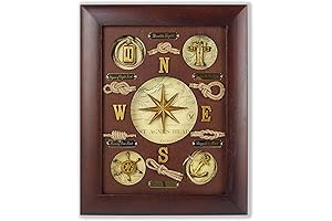 SAILINGSTORY Nautical Wall Décor Knot Board Frame
