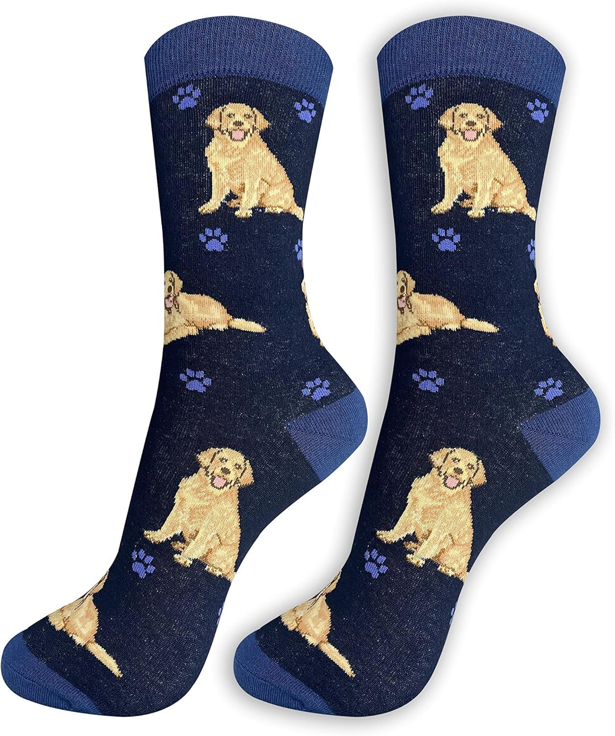 Pet Lover Socks - Fun - All Season - One Size Fits Most - For Women And Men – Dog Gifts (Golden Retriever) - Image 3
