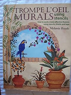 Trompe L'Oeil Murals Using Stencils - Buy now