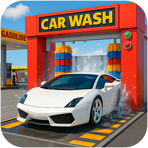 Autowäsche Simulator: Auto Waschen 3D - Power Wash Garage Spiel