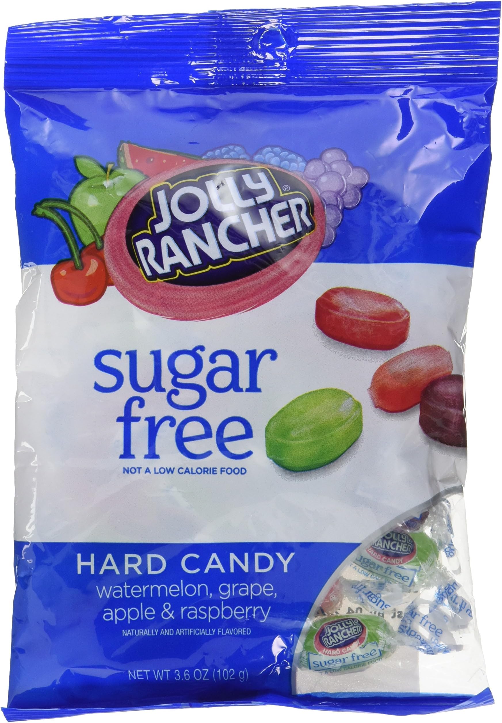 Sugar Free Hard Candy Assortment Peg Bag - 3.6 oz
