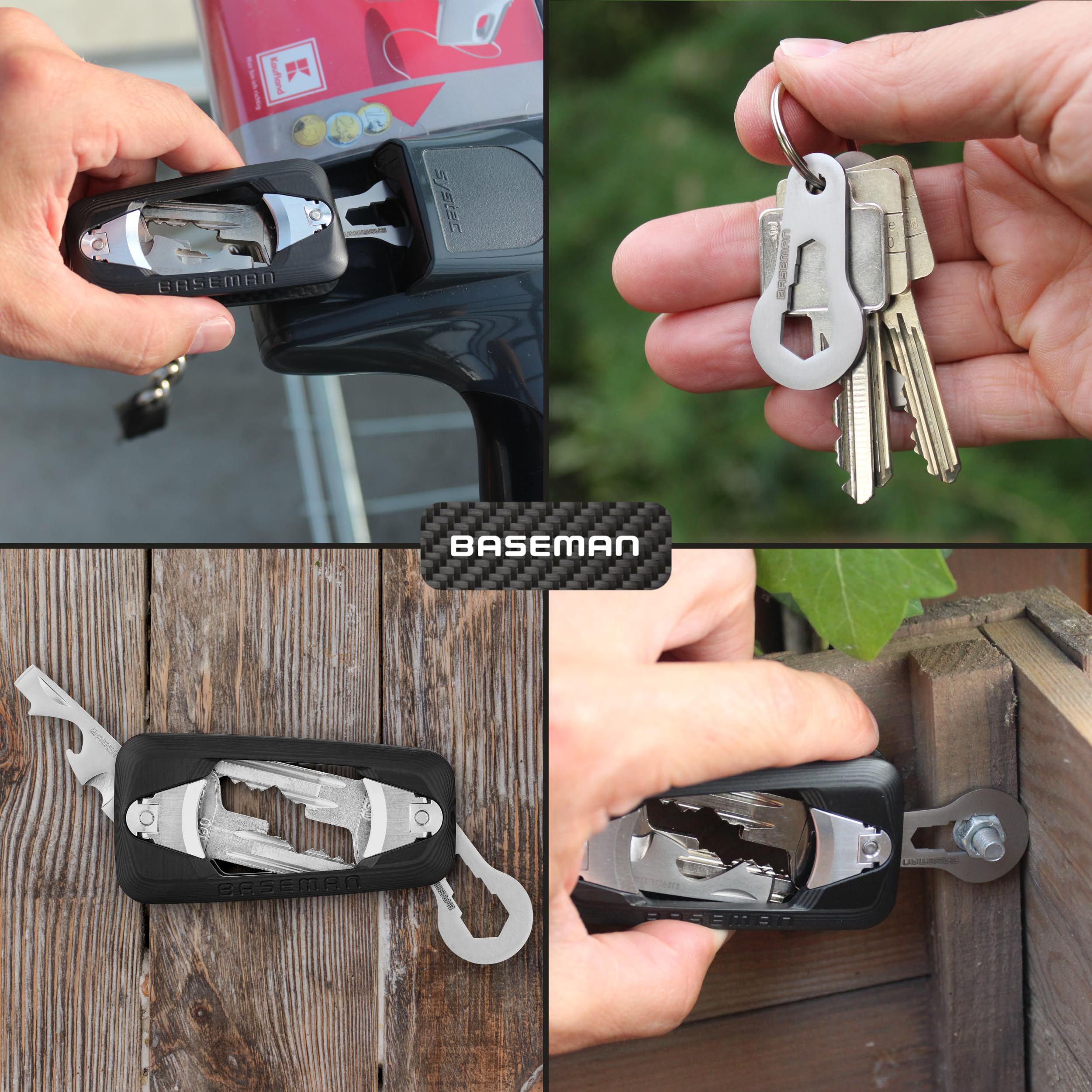 BASEMAN Key Organiser, The Innovative Key Organiser Organizes Keys with Style and Brings Peace to Your Bag - Image 4