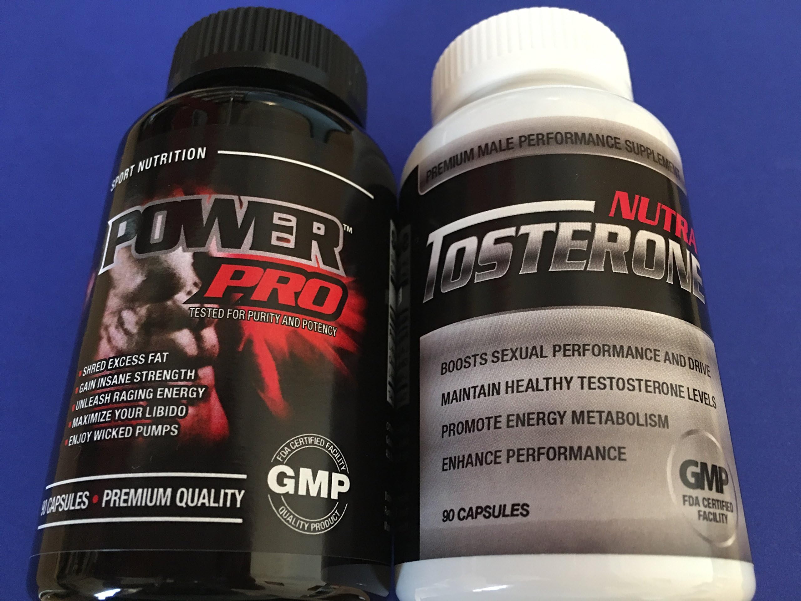 TOSTERONE (60 CAPSULES) & POWER PRO (90 CAPSULES) FREE EXPRESS NEXT DAY DELIVERY