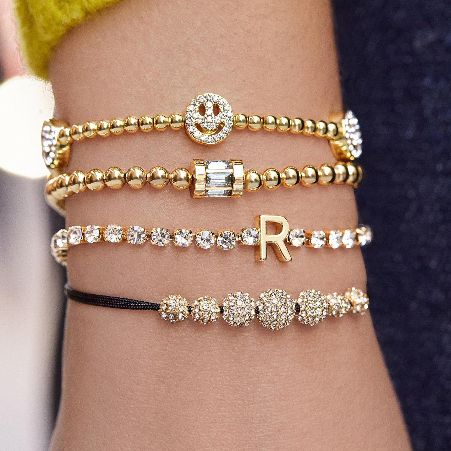 BaubleBar Tatum Birthstone Bracelet