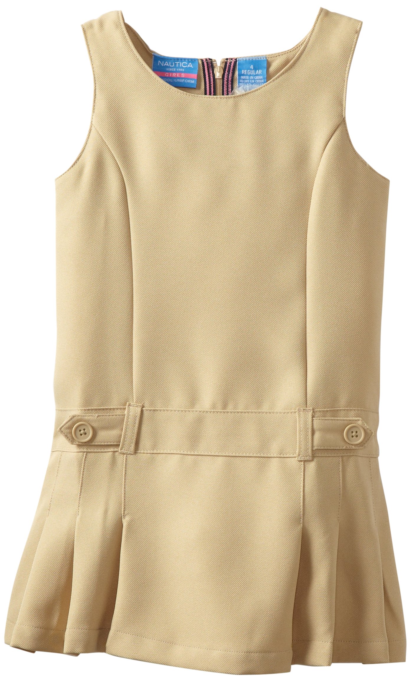 Nautica Girls' Uniform Jumper Dress