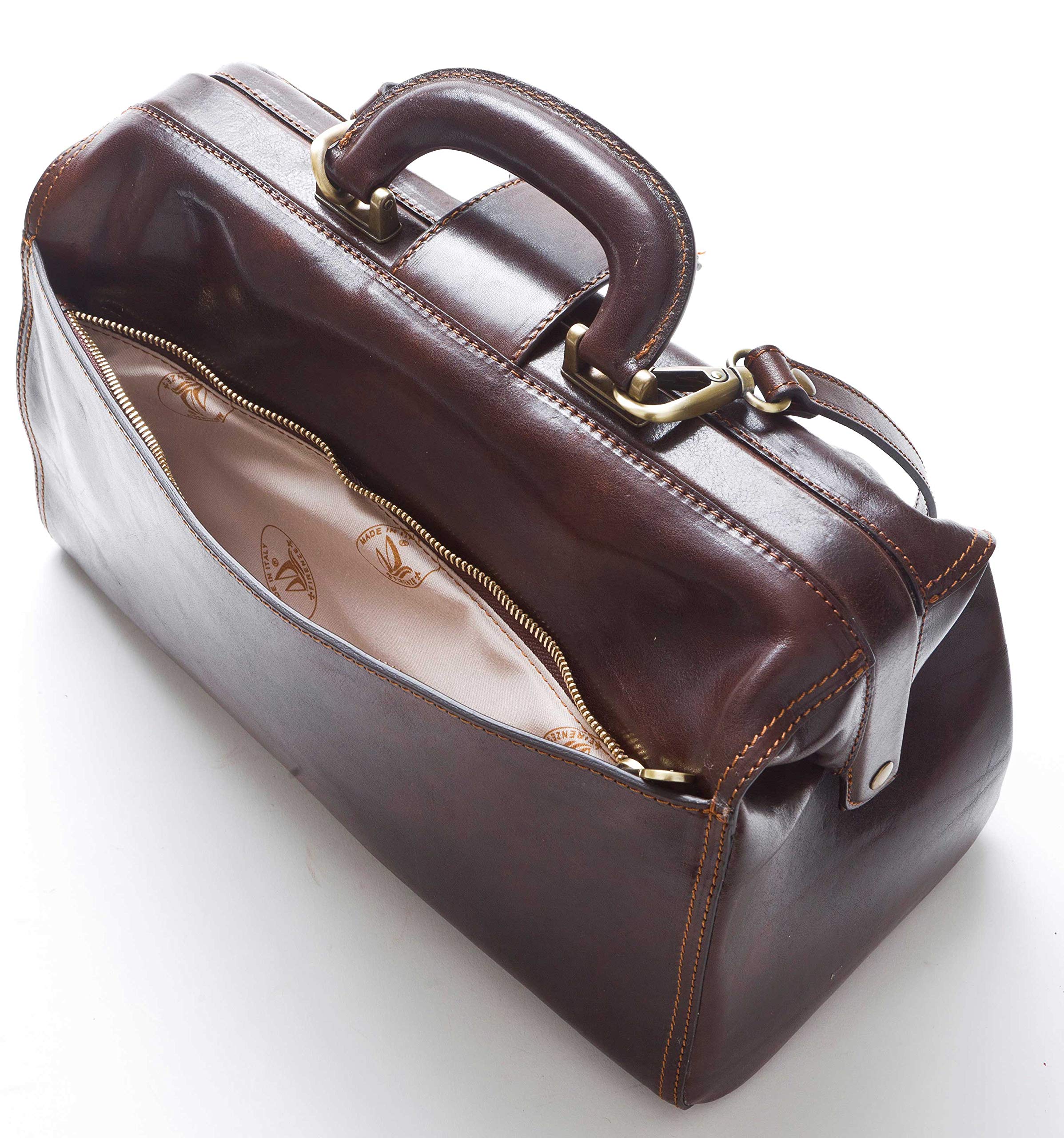 Leder Arzttaschen - D&D0205 Bicolor - Made in Italy
